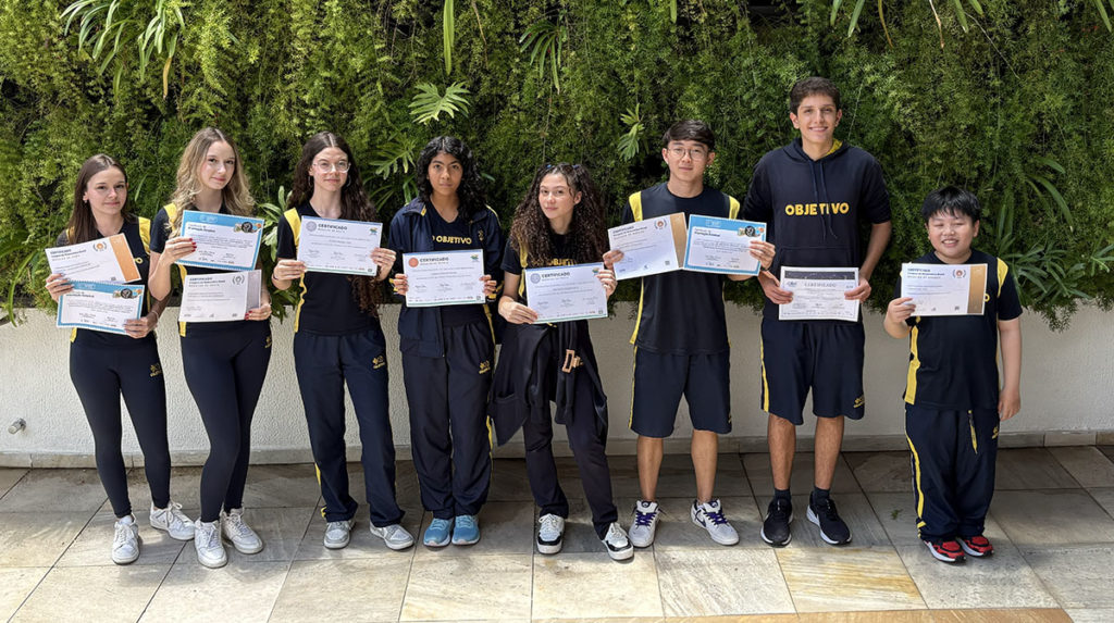 Alunos Olimpíadas Científicas